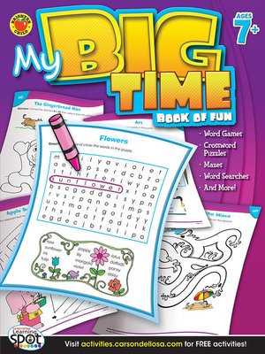 cover image of My Big Time Book of Fun, Grades 2 - 5